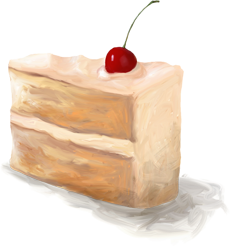 кусок торта