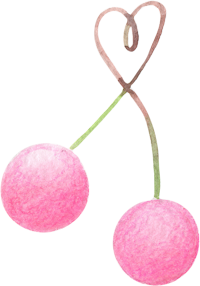 розовая черешня