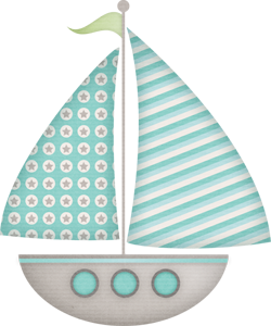 a boat with a sail
