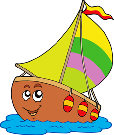 boat with sail