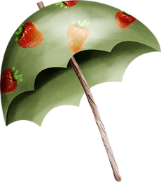 зеленый зонт