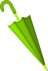green umbrella
