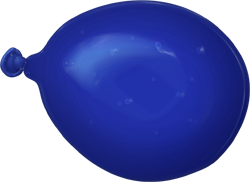 синие шары