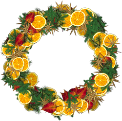 new year's wreath
