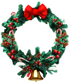 wreath with a bell