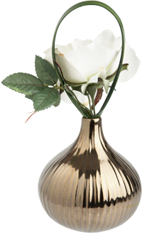ваза с розой