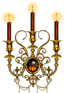 канделябры с треми свечами