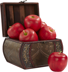 яблоки в сундуке