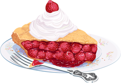 пирог с ягодами