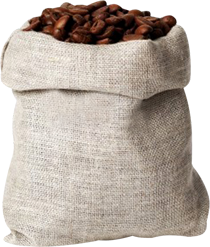 мешок с кофейными зернами