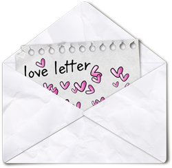 письма с сердцами