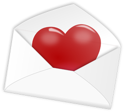 письма с сердечком