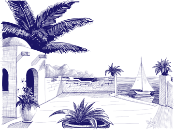 пальмы курорт