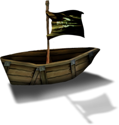 пиратская лодка