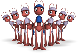 муравьи из Лунтика