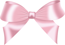 розовый бант
