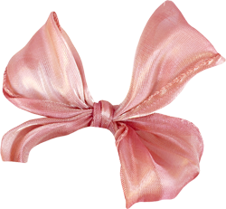 розовый бант