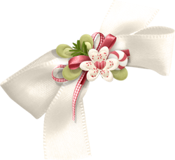 розовый бант