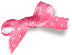 розовый бант