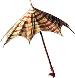 коричневый зонтик