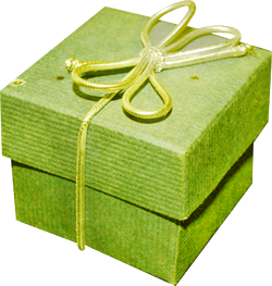зеленая коробка