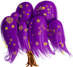 фиолетовые деревья
