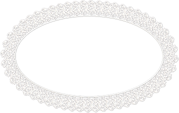 frame of lace