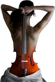 девушка-скрипка