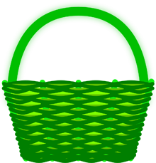 зеленая корзина