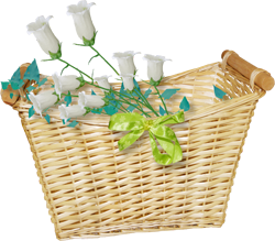 корзина с цветами