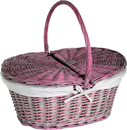 корзина с крышкой