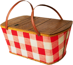 корзина с крышкой