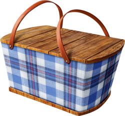 корзина с крышкой