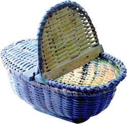 корзина с крышкой