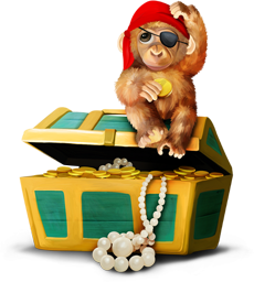 обезьянка-пират