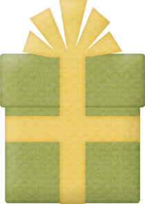 зеленый подарок