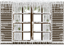 зимнее окно