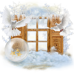 зимнее окно