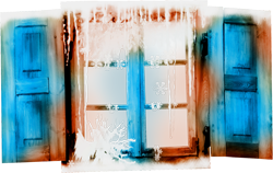 зимнее окно