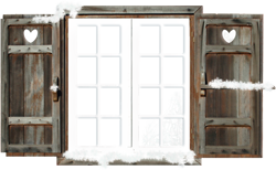 зимнее окно