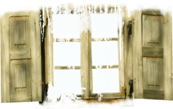 зимнее окно