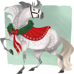 зимний конь