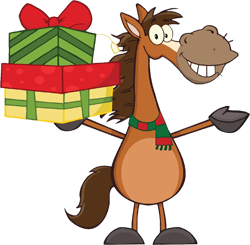 зимний конь