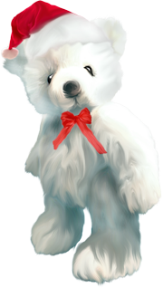 зимний медвежонок