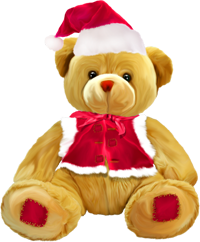 зимний медвежонок