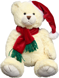 зимний медвежонок