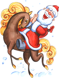 новогодняя лошадь, 2026