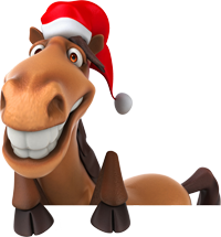 новогодний конь