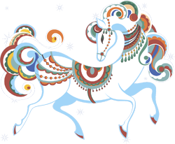 красивый конь