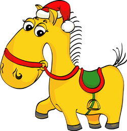 новогодний конь